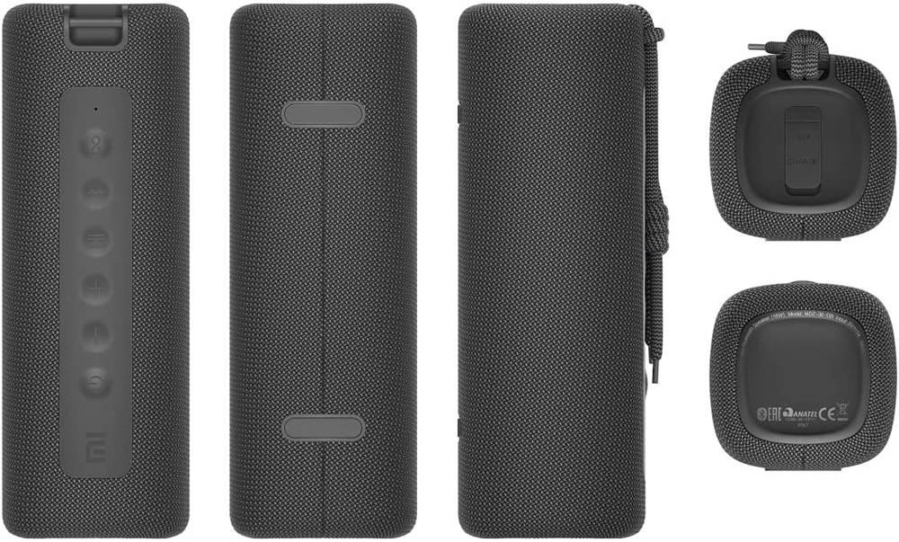 Mi Portable Bluetooth Speaker 16W GL - Black - Tashqila Mi Portable Bluetooth Speaker 16W GL - Black - Tashqila